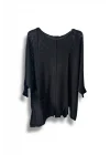 Kadın Oversize Merserize Triko Bluz | Salaş Tunik | 38-52 Beden Uyumlu
