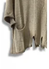 Kadın Oversize Merserize Triko Bluz | Salaş Tunik | 38-52 Beden Uyumlu