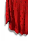 Oversize Merserize Triko Bluz - Delikli Desenli Kazak (38-52 Beden)