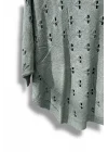 Oversize Merserize Triko Bluz - Delikli Desenli Kazak (38-52 Beden)