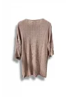 Merserize Oversize Triko Bluz – Standart Beden (38-48 Uyumlu) – Şık ve Rahat Tasarım