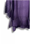 Merserize Oversize Triko Bluz – Standart Beden (38-48 Uyumlu) – Şık ve Rahat Tasarım