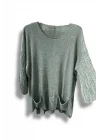 Merserize Oversize Triko Bluz – Standart Beden (38-48 Uyumlu) – Şık ve Rahat Tasarım