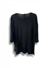 Merserize Oversize Triko Bluz – Standart Beden (38-48 Uyumlu) – Şık ve Rahat Tasarım