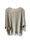 %100 Pamuk Merserize Triko Bluz Standart Beden 38-48 Uyumlu