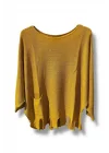 %100 Pamuk Merserize Triko Bluz Standart Beden 38-48 Uyumlu