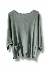 %100 Pamuk Merserize Triko Bluz Standart Beden 38-48 Uyumlu