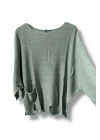 %100 Pamuk Merserize Triko Bluz Standart Beden 38-48 Uyumlu