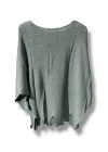 %100 Pamuk Merserize Triko Bluz Standart Beden 38-48 Uyumlu