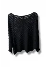 Kadın Merserize Triko Bluz Oversize Standart Beden 38-52 Uyumlu Salaş