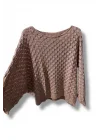 Kadın Merserize Triko Bluz Oversize Standart Beden 38-52 Uyumlu Salaş