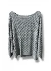 Kadın Merserize Triko Bluz Oversize Standart Beden 38-52 Uyumlu Salaş