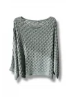 Kadın Merserize Triko Bluz Oversize Standart Beden 38-52 Uyumlu Salaş