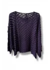 Kadın Merserize Triko Bluz Oversize Standart Beden 38-52 Uyumlu Salaş