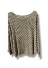 Kadın Merserize Triko Bluz Oversize Standart Beden 38-52 Uyumlu Salaş