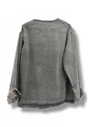 Bohem kadın kot ceket kaftan-gri