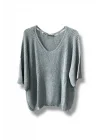 Duru Oversize Merserize Triko-gri