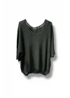 Duru Oversize Merserize Triko-haki