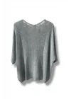 Duru Oversize Merserize Triko-gri