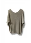 Duru Oversize Merserize Triko-krem