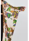 Keten kap desenli kaftan