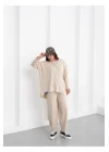Oversize Kadın Eşofman Takımı - Basic Rahat Kesim (38-46 Beden Uyumlu)