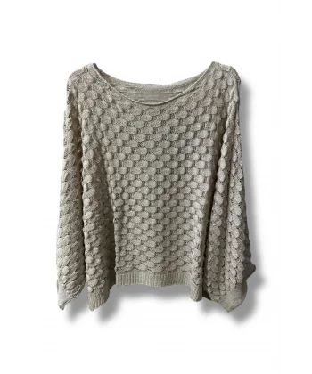 Kadın Merserize Triko Bluz Oversize Standart Beden 38-52 Uyumlu Salaş