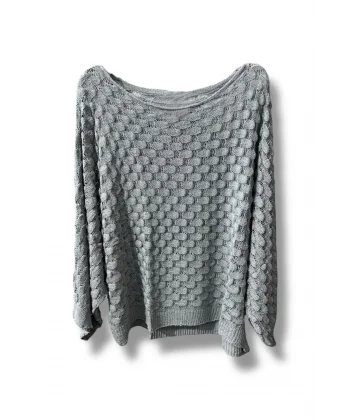 Kadın Merserize Triko Bluz Oversize Standart Beden 38-52 Uyumlu Salaş