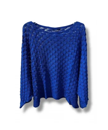 Kadın Merserize Triko Bluz Oversize Standart Beden 38-52 Uyumlu Salaş