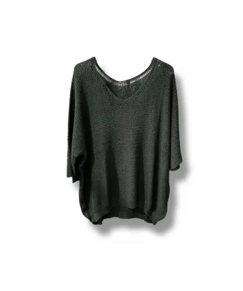Duru Oversize Merserize Triko-haki
