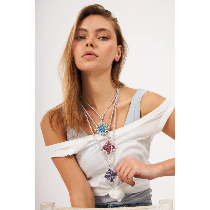 MEDALLION UZUN KOLYE