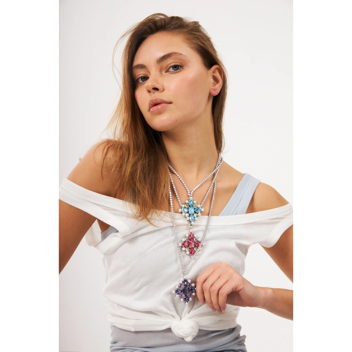 MEDALLION UZUN KOLYE