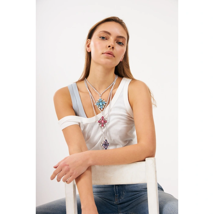 MEDALLION UZUN KOLYE