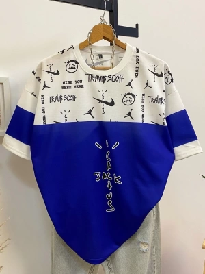 Sırt detay unisex t-shirt