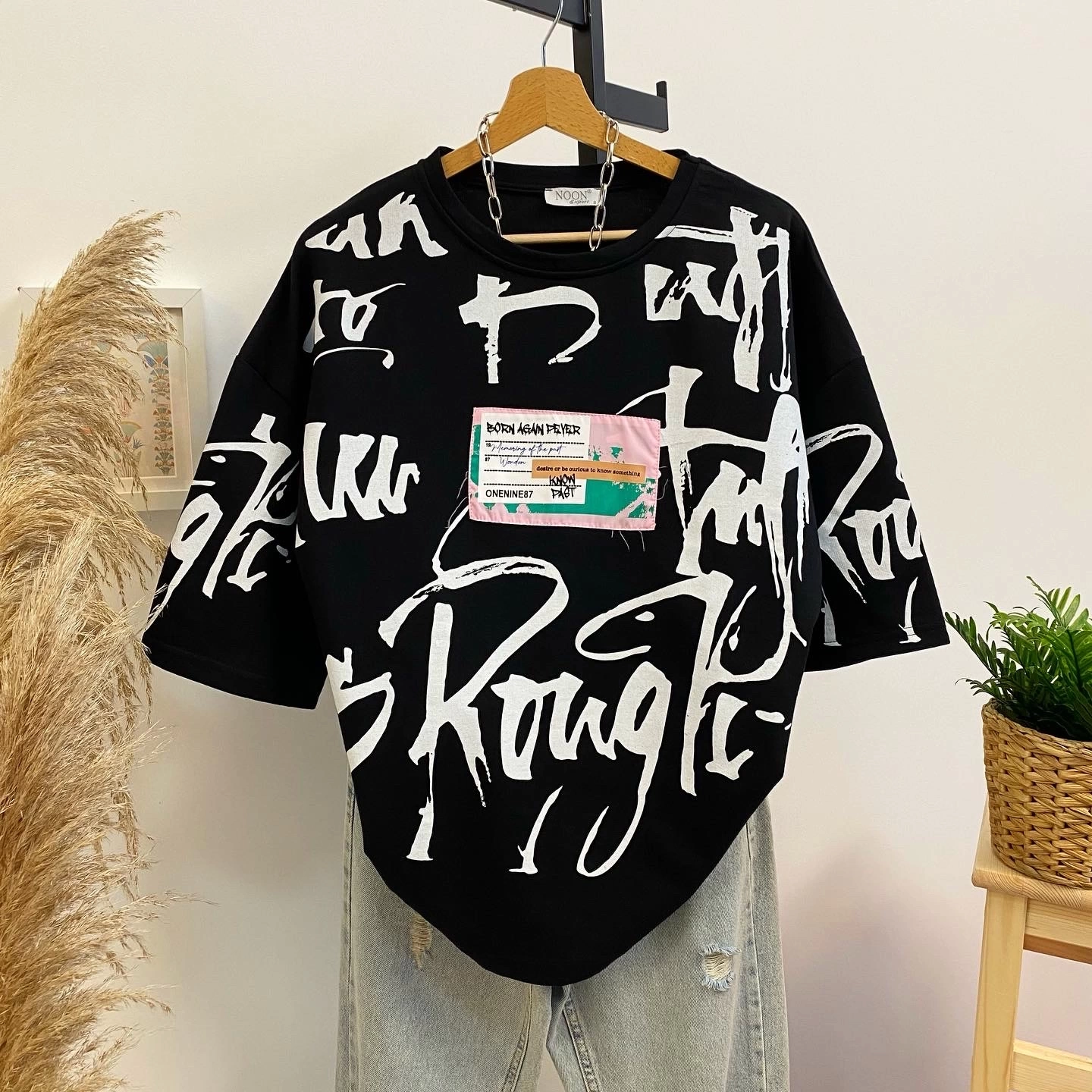 Oversize kalıp t-shirt