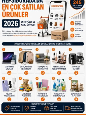 Hepsiburadada En Çok Satılan Ürünler 2026