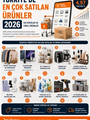 Türkiyede En Çok Satılan Ürünler 2026