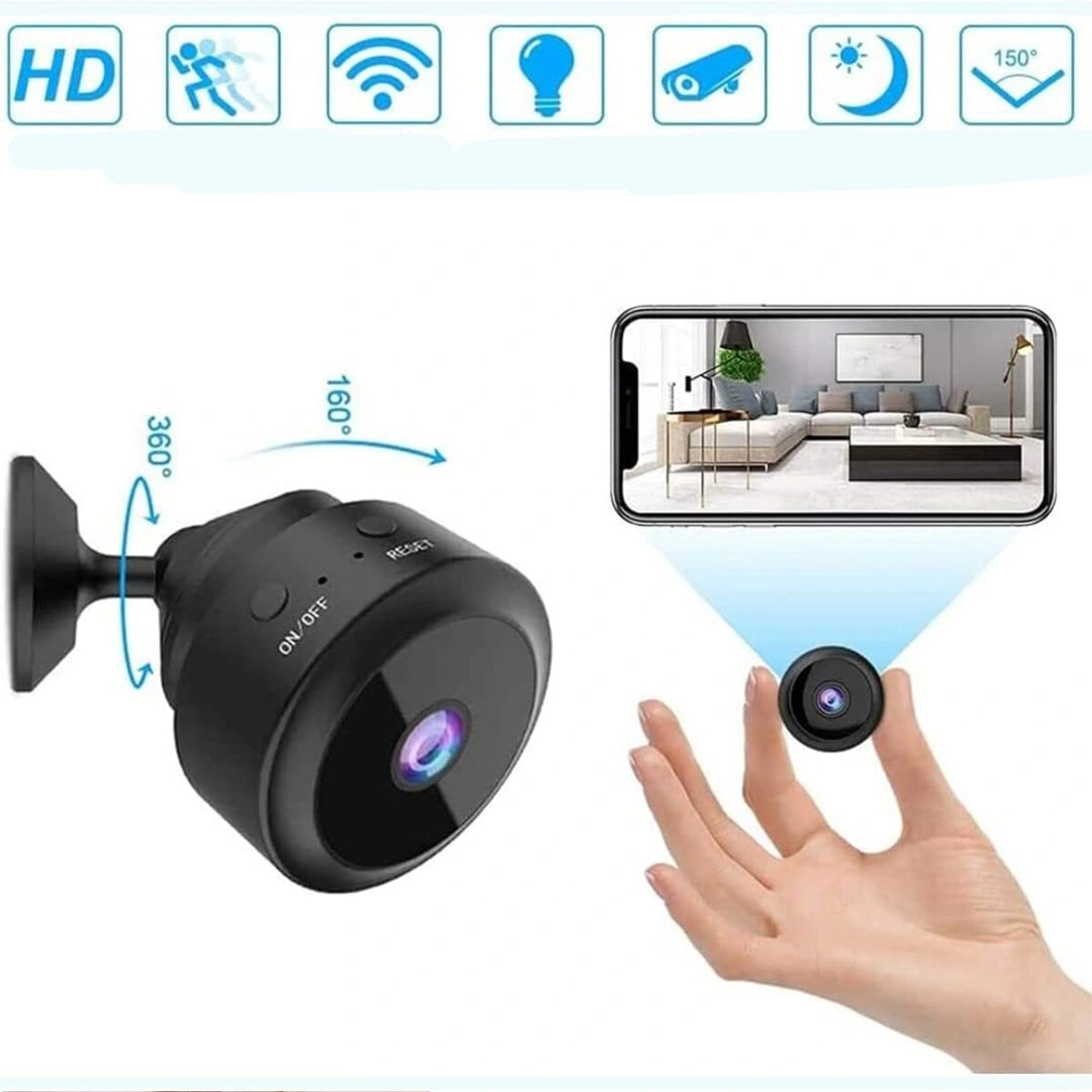 A9 HASUBA HS-315 HD MİNİ KAMERA ŞARJLI*200