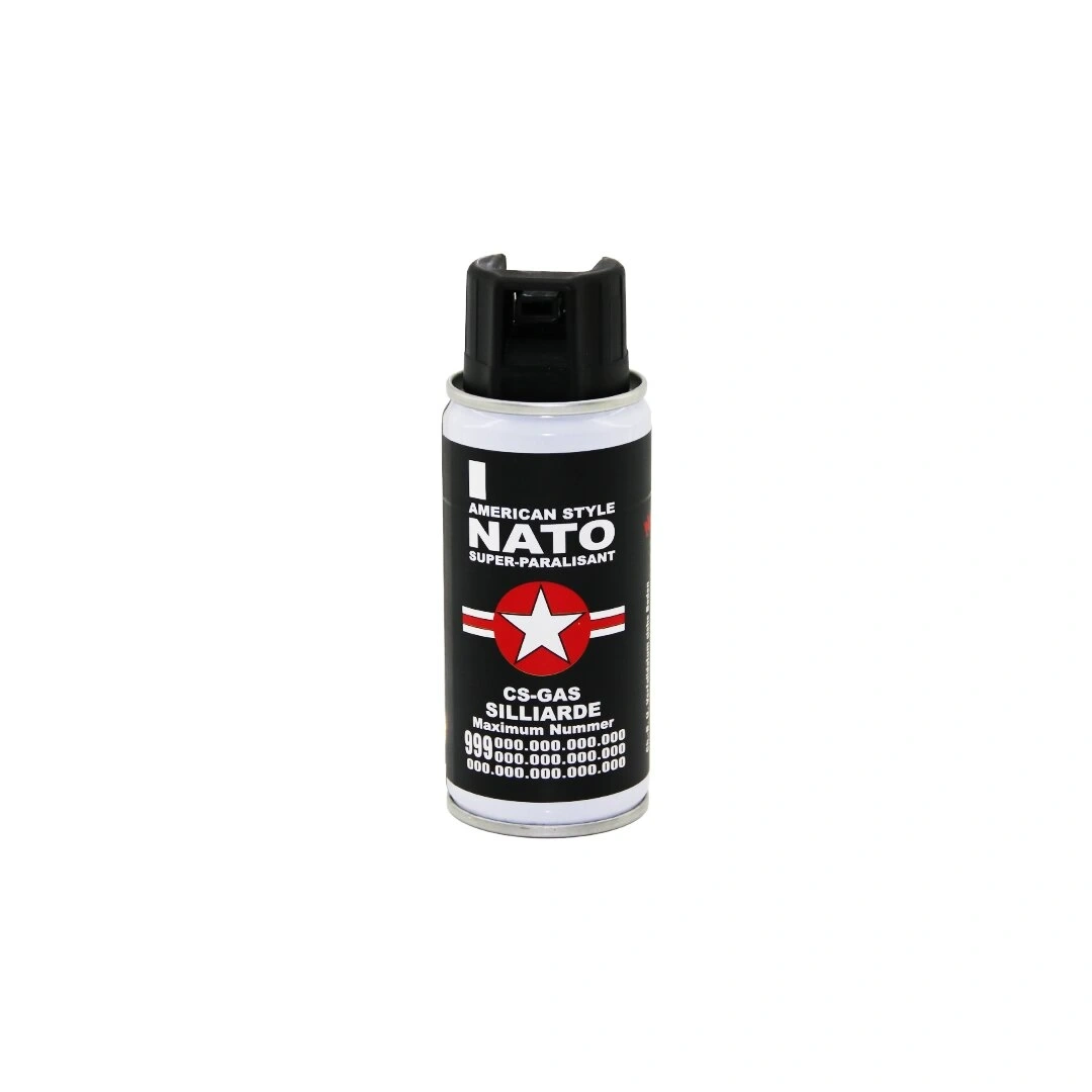 AMERICAN STYLE NATO (50ML) (BİBER GAZI) SPREY (KENDİNİ SAVUNMA AMAÇLI KULLANIM) (PEPPER SPRAY & SELF DEFENCE)*25=K