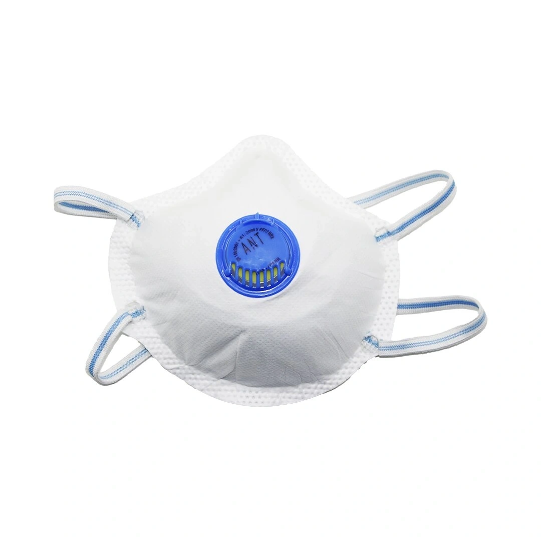 ANT MASKE FFP2 ( Y21 & KONİK MODEL ) ( VENTİLLİ & FİLİTRELİ ) TOZ MASKE*25X18
