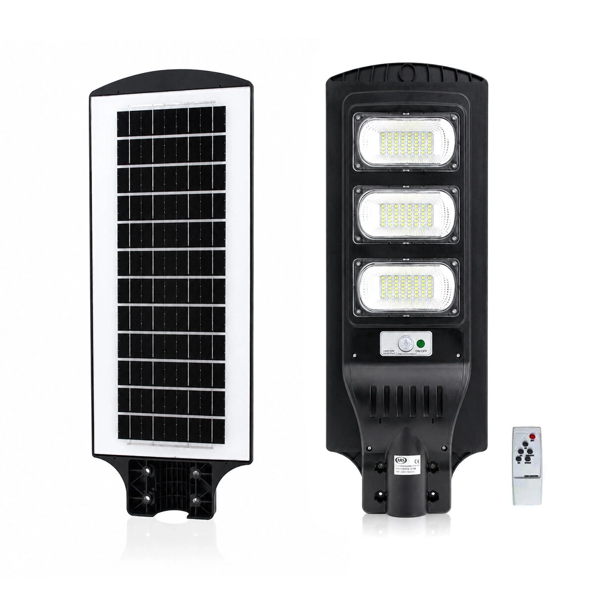 ARS-348966 ( 300W & 6500K ) ( SOLAR & GÜNEŞ ENERJİLİ ) SOKAK LAMBASI & ARMATÜR ( SENSÖRLÜ ) ( BAHÇE-BALKON-SOKAK )*5