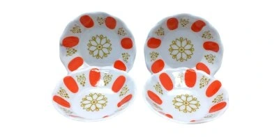 ASLAN-140K ( KIRMIZI BEYAZ ) ( MELAMİN ) ÇAY TABAK*25X20