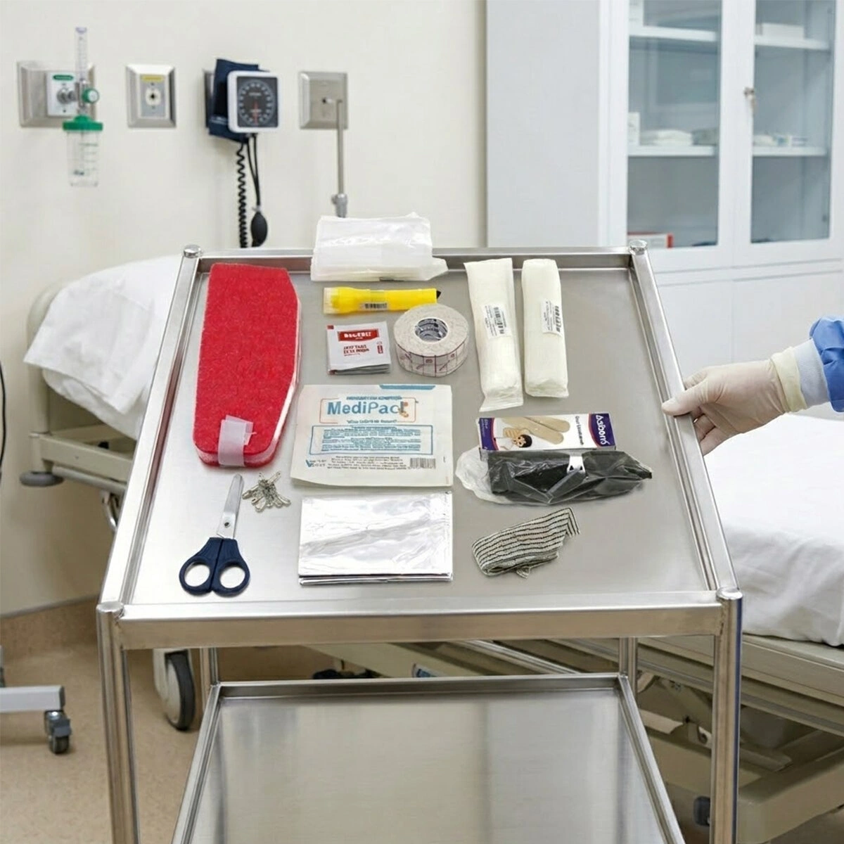 ASR-5014 ( KÜÇÜK ) İLK YARDIM SETİ (FIRST AID KIT) PLS.ÇANTALI*24