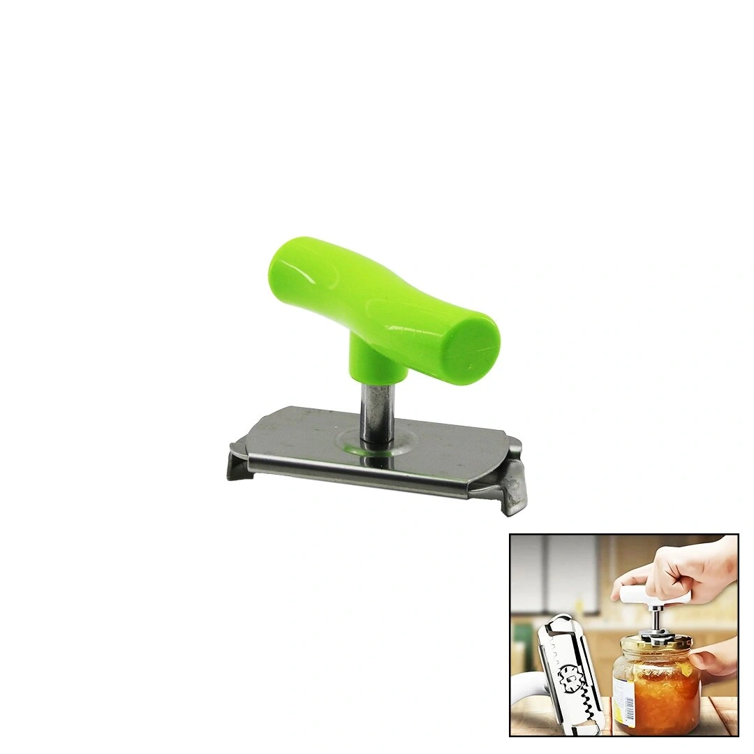 DMR-8154 A BOTTLE OPENER ( ÇEVİR--SIKIŞTIR--AÇ=KOLLU ) ( METAL ) KAVANOZ AÇACAK ( PLASTİK KOL )*240