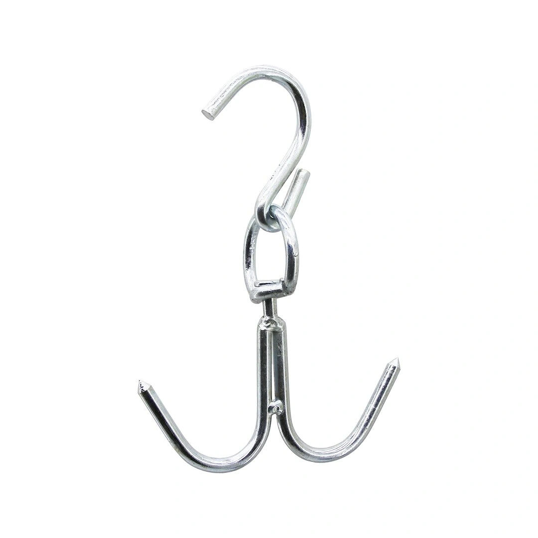 BAŞ ZİNCİR ( 10MM ) ( BÜYÜK ) ( W ) KASAP KURBAN ÇENGEL KANCA*20X5