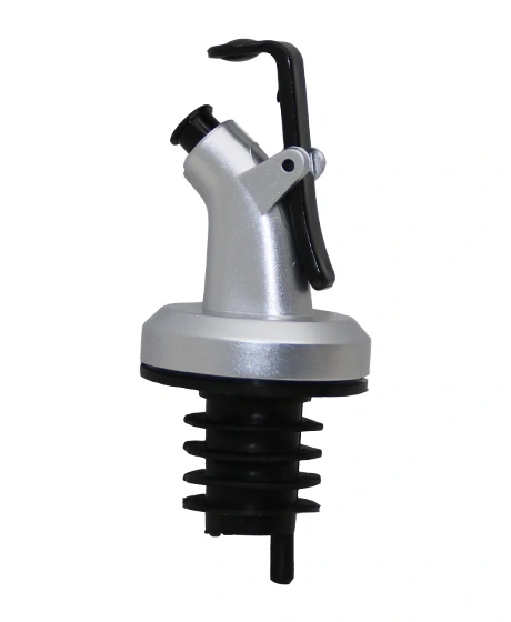 BAYSA-1240 ( GRİ ) ( PLASTİK ) ŞİŞE APARATI YAĞDANLIK TIPASI ( KİLİTLİ KAPAK )*50X24