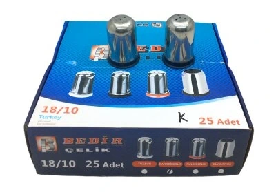 BEDİR ÇELİK KARA BİBERLİK *25X6