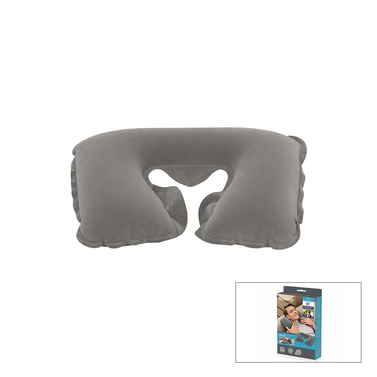 BESTWAY-67006 ( BOYUNA GEÇMELİ ) SEYAHAT BOYUN YASTIK ( 37CM )*36=K