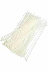 B.H.D BHD-00111 ŞAHİN ŞHT-164 ( BEYAZ ) ( 3.6X200MM ) PLASTİK CIRT KELEPÇE ( 100PCS )*200