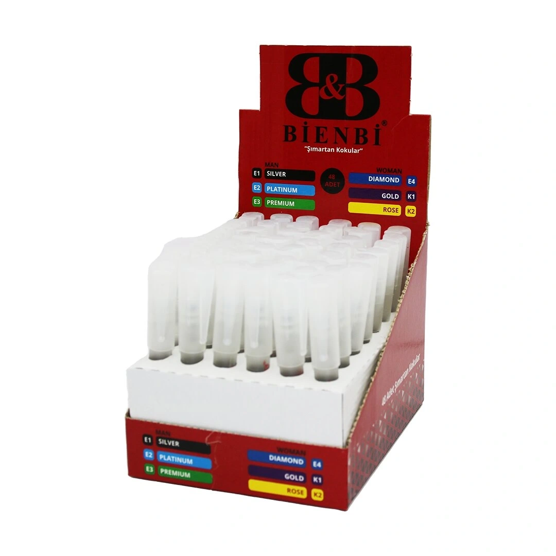 B&M (KALEM) PARFÜM (MEN & WOMEN) (8ML) (CONCEPT& CAPRICE& CHAMPION& MYNIGHT) (D.DREAM& F.HAPPY& P.TIME& S.BOMB)*48X24